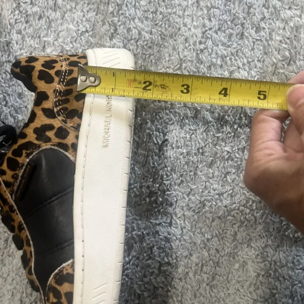 Michael Kors animal print fur leather sneakers Fashion Y2K